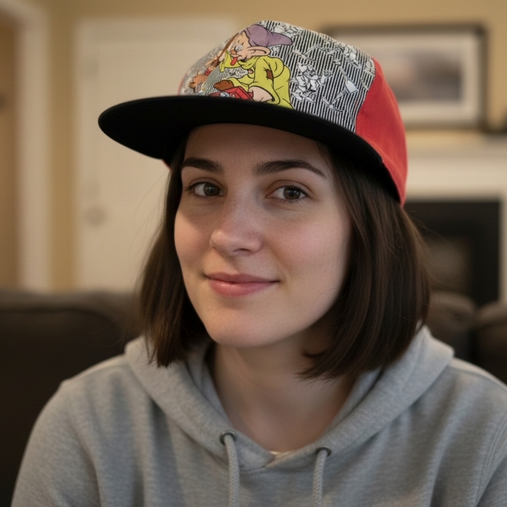 Disney Snow White & The Seven Dwarfs Cap 100% Cotton Kids